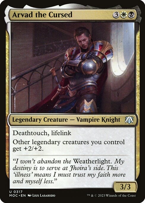 Ardbert, Warrior of Darkness - Commander Deck List