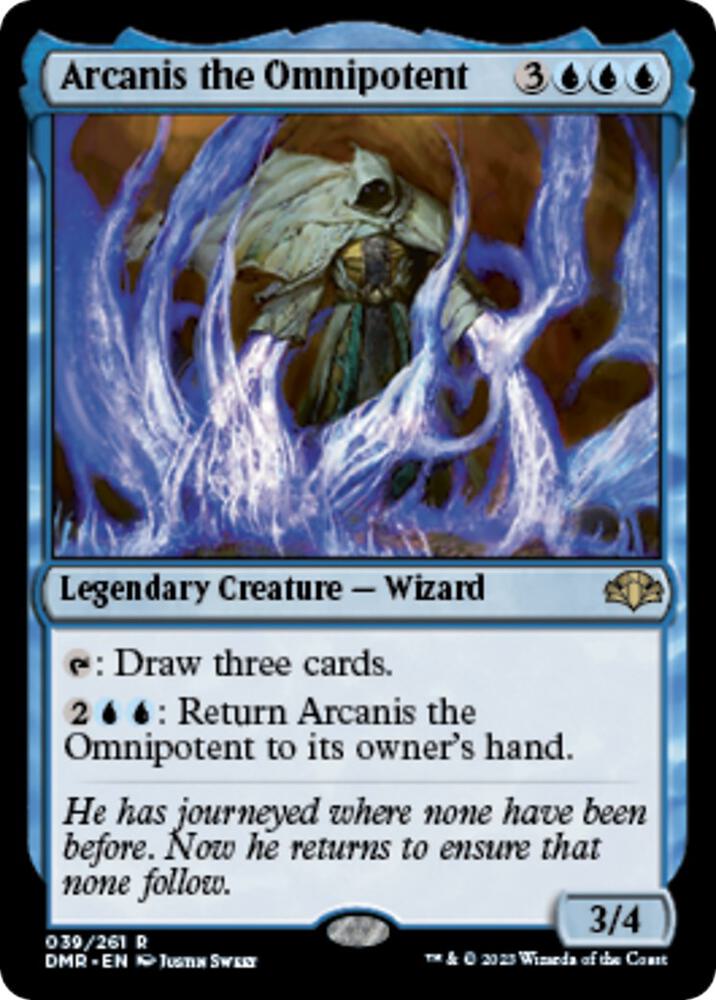 Arcanis the Omnipotent - Budget Commander Deck List