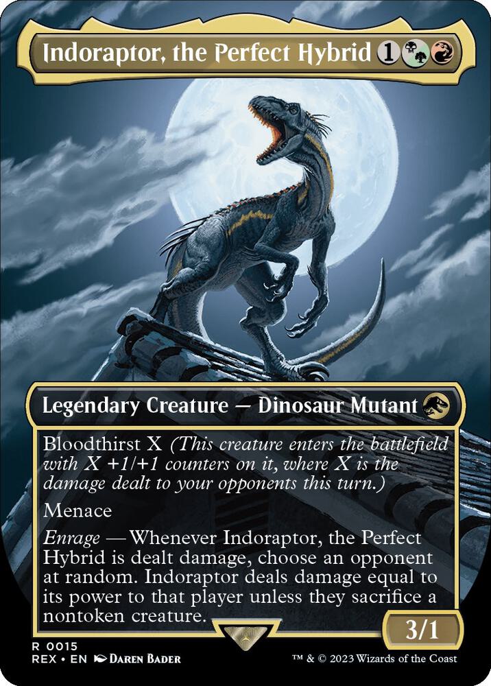Indoraptor, the Perfect Hybrid - Commander Deck List